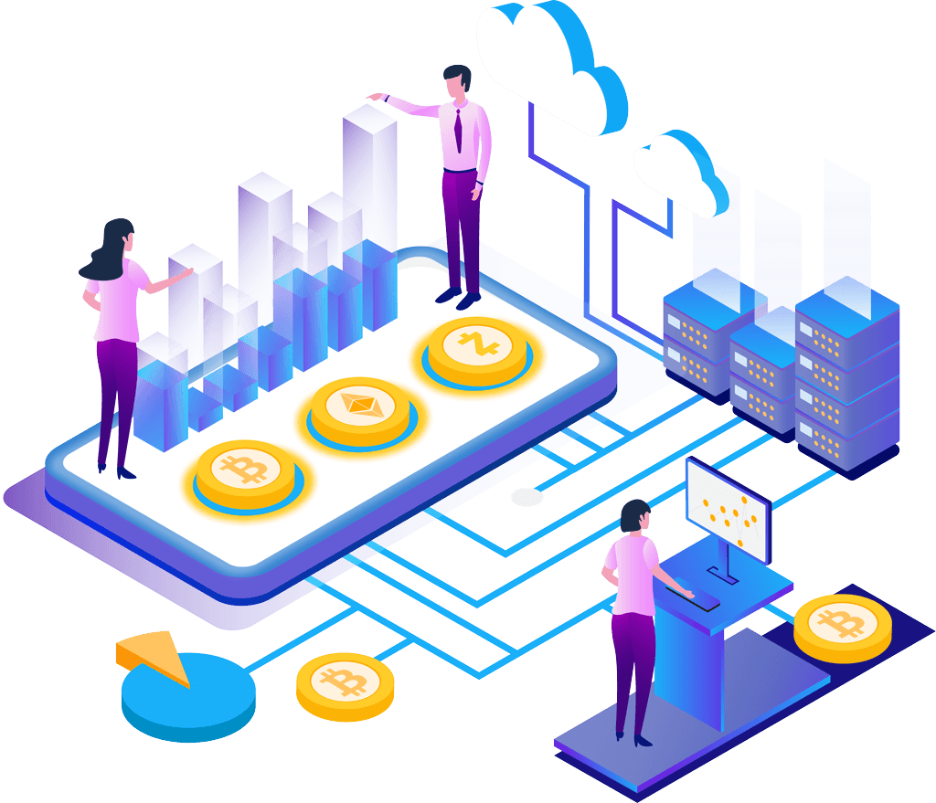 Bitcoin Analysis Illustration
